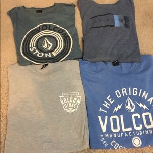 Bundle of 4 T-shirt’s men’s XL Volcom Hurley